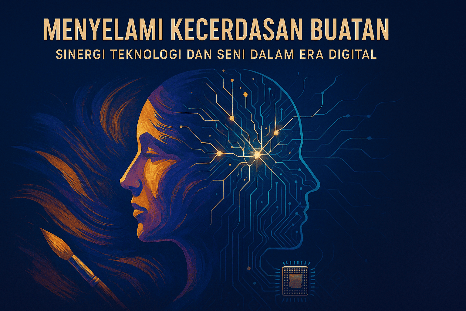 Cover artikel Menyelami Dunia Kecerdasan Buatan: Sinergi antara Teknologi dan Seni